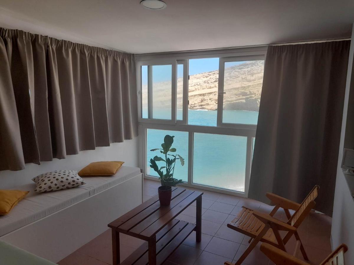 Beach View Matala Экстерьер фото