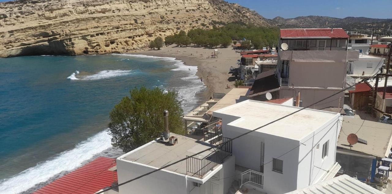 Beach View Matala Экстерьер фото
