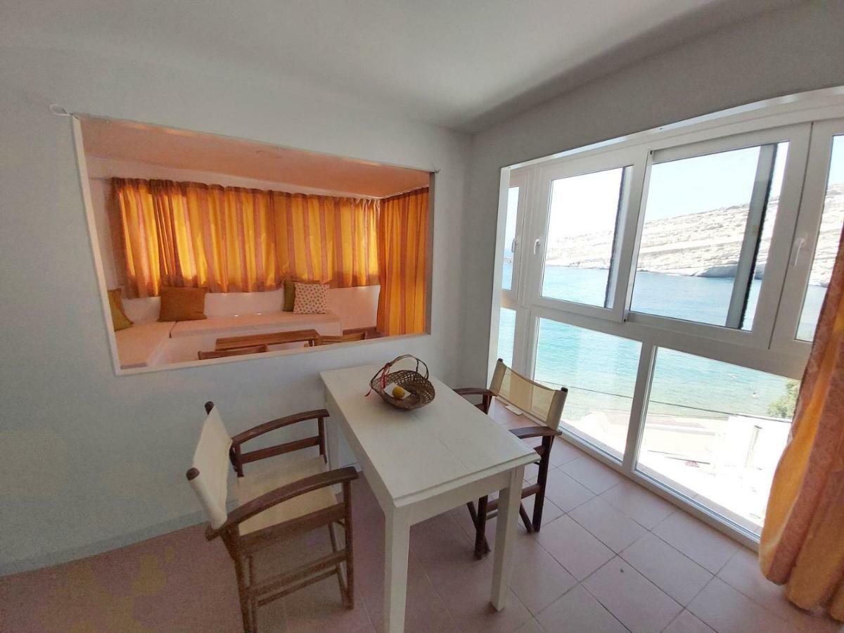 Beach View Matala Экстерьер фото