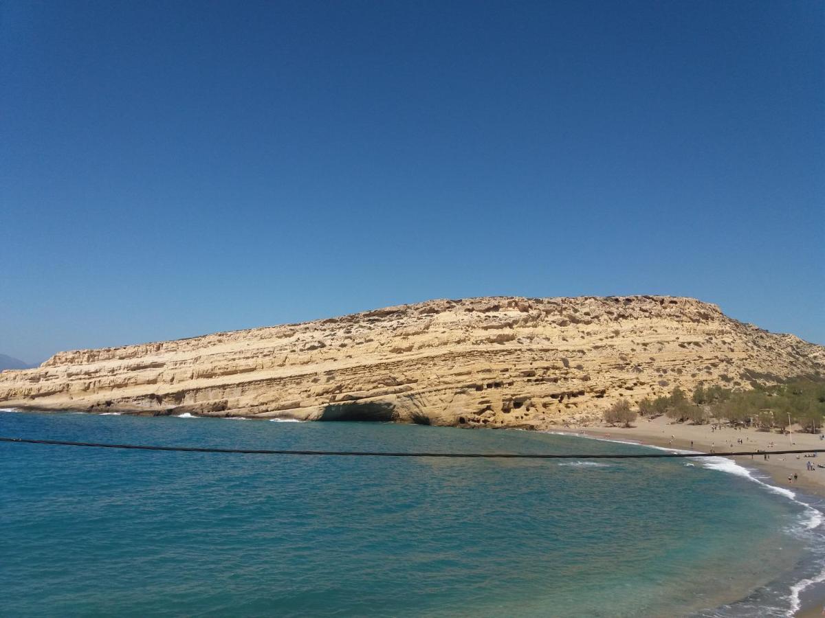 Beach View Matala Экстерьер фото