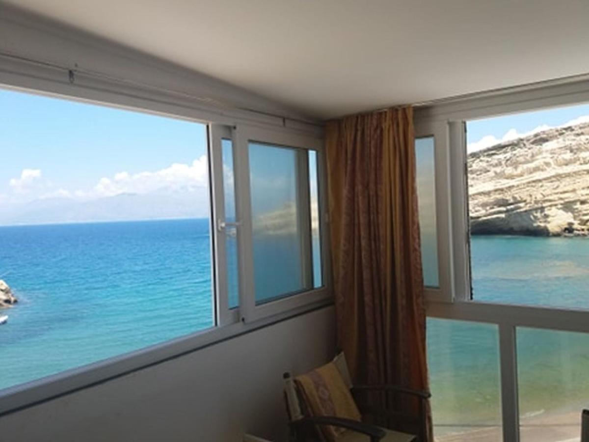 Beach View Matala Экстерьер фото