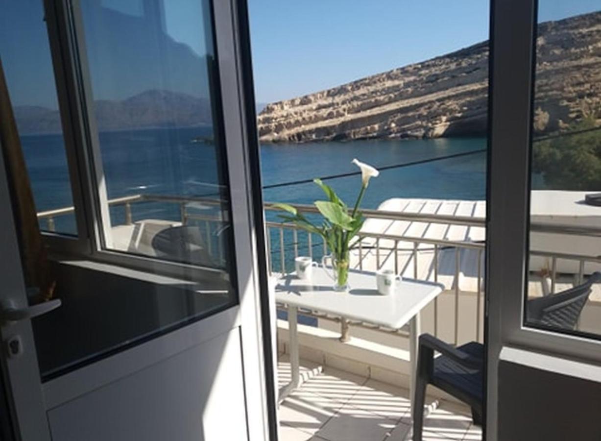 Beach View Matala Экстерьер фото
