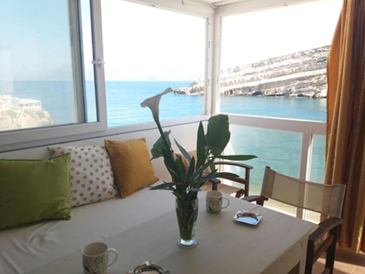 Beach View Matala Экстерьер фото