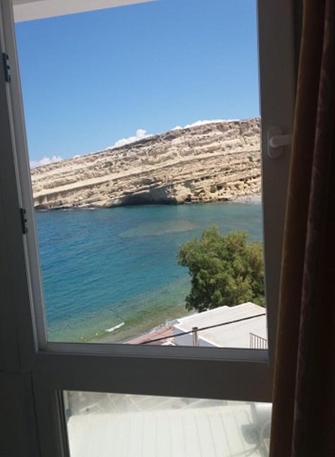 Beach View Matala Экстерьер фото